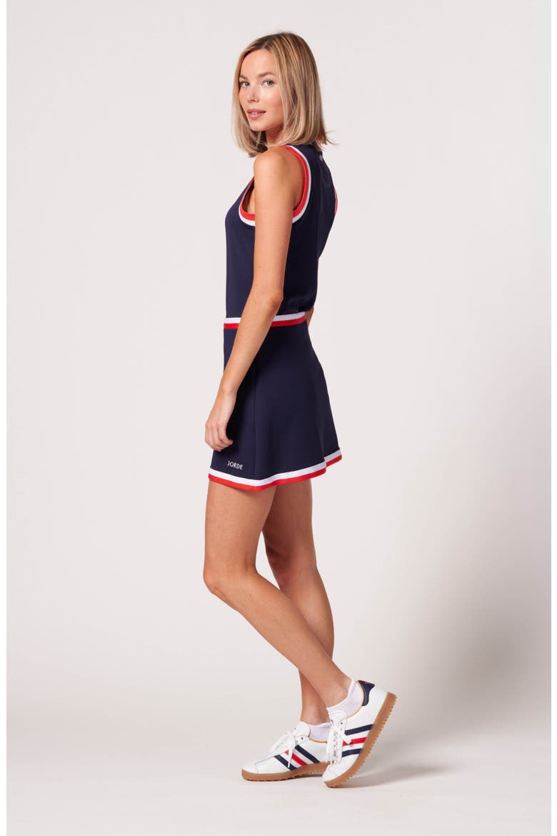 Birdie Top, Alternate, color, Navy
