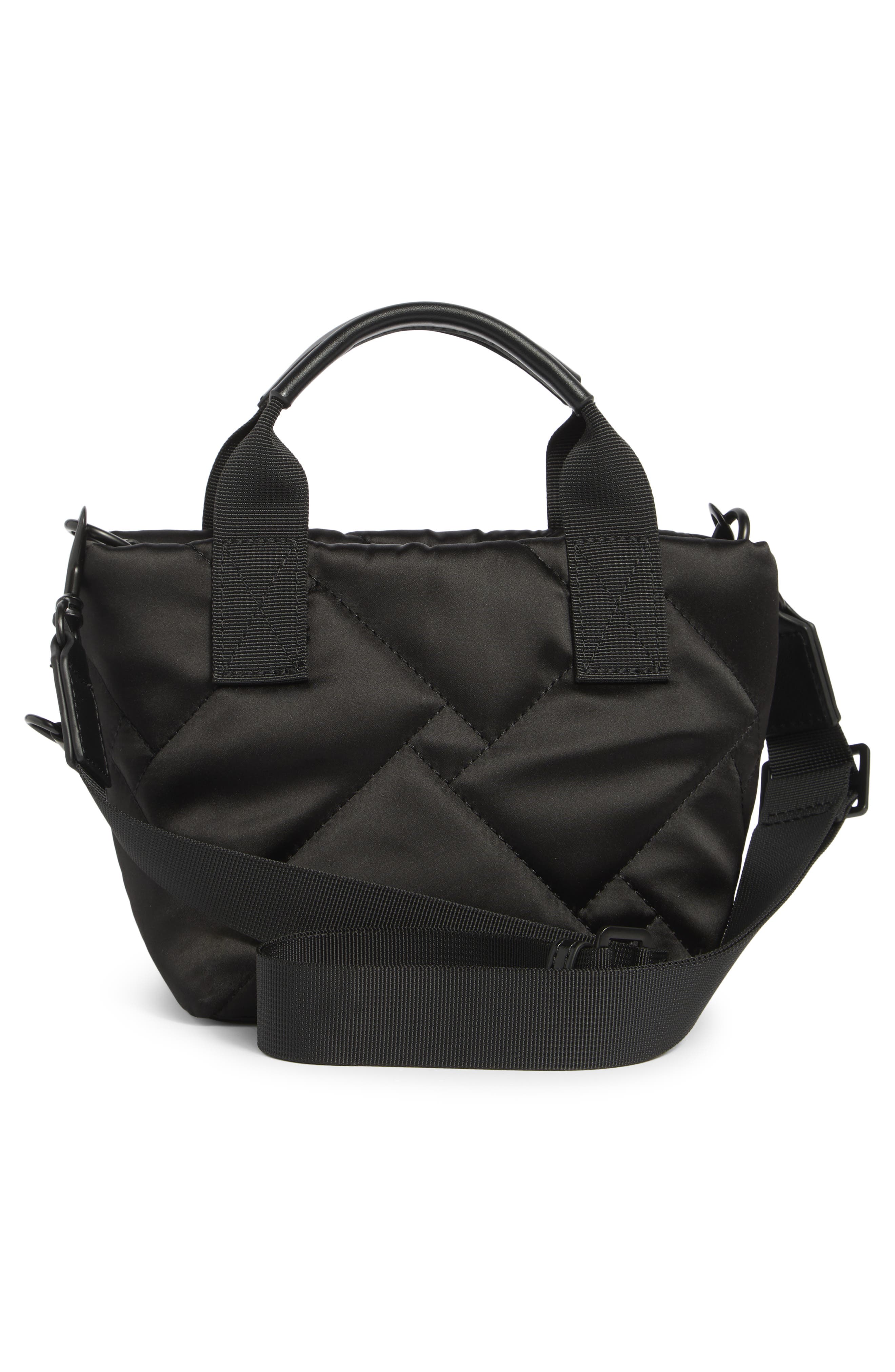 Kurt Geiger London Extra Small Quilted Shopper Bag, Alternate, color, Black