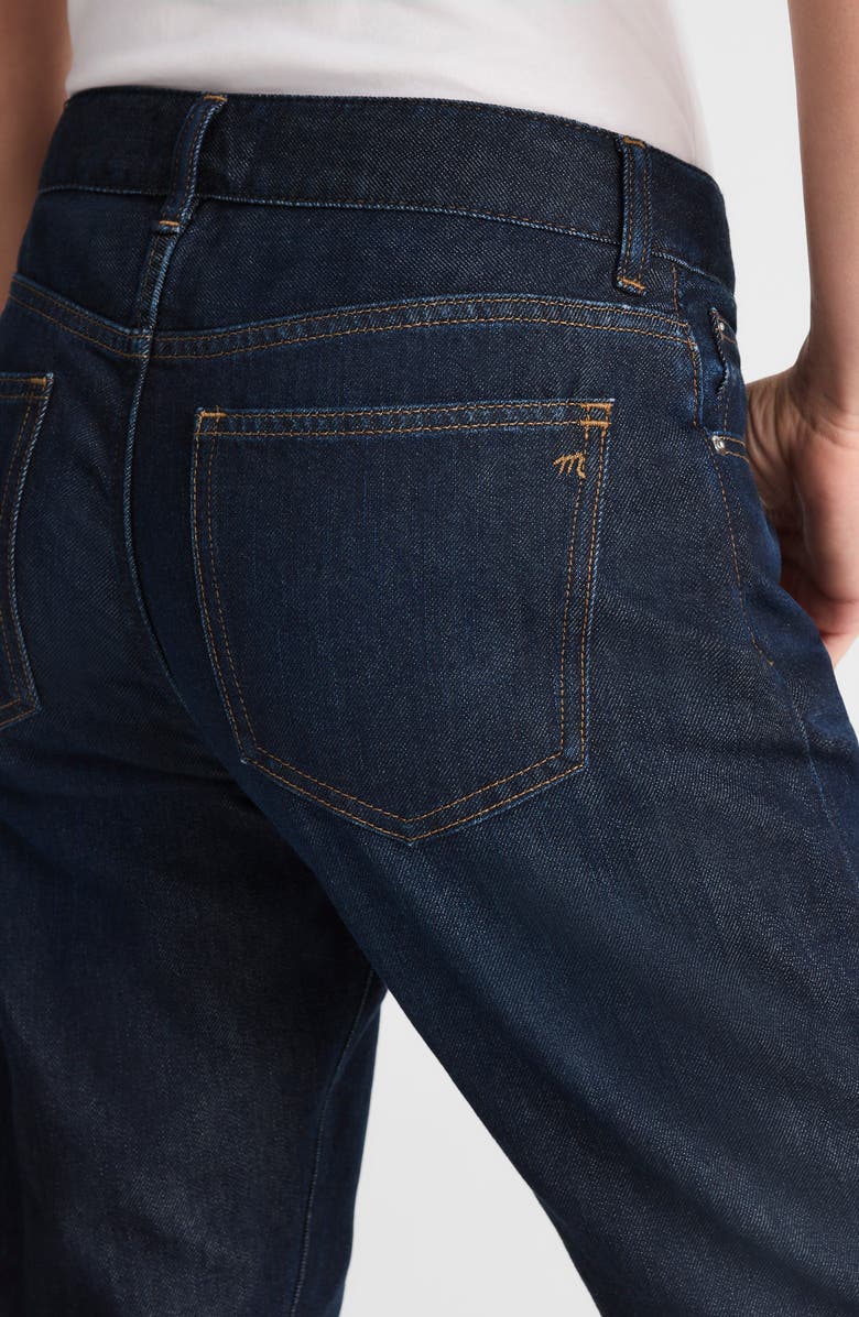 Madewell The Dean SoftDrape Easy Straight Jeans, Alternate, color, Foundry Wash