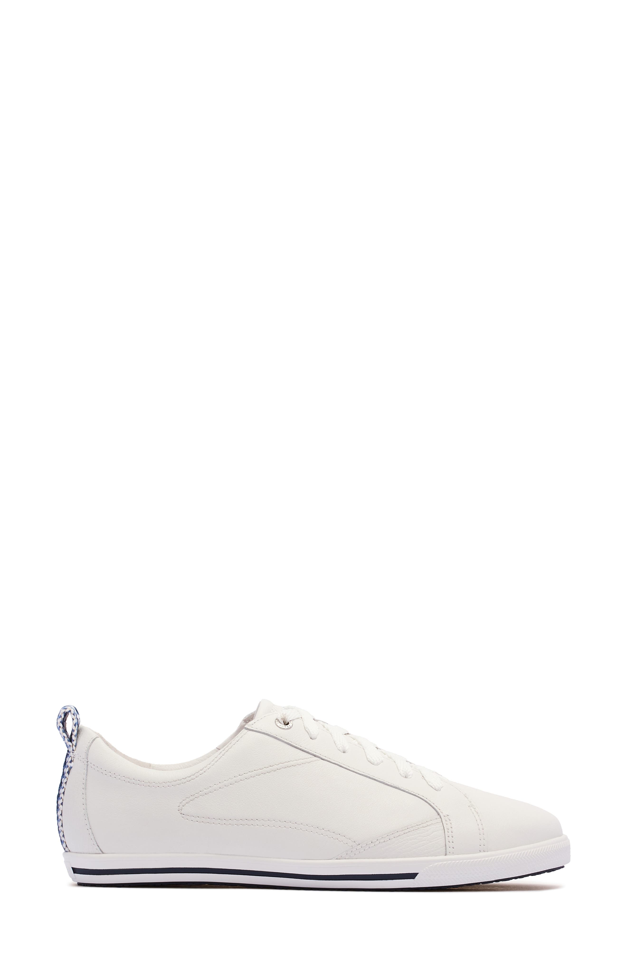 Asher Sneaker, Alternate, color, WHITE/ BLUE