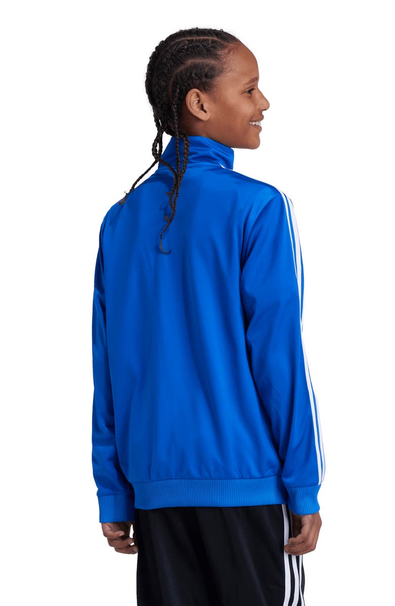 adidas Kids' Firebird Recycled Polyester Track Jacket, Alternate, color, Blue