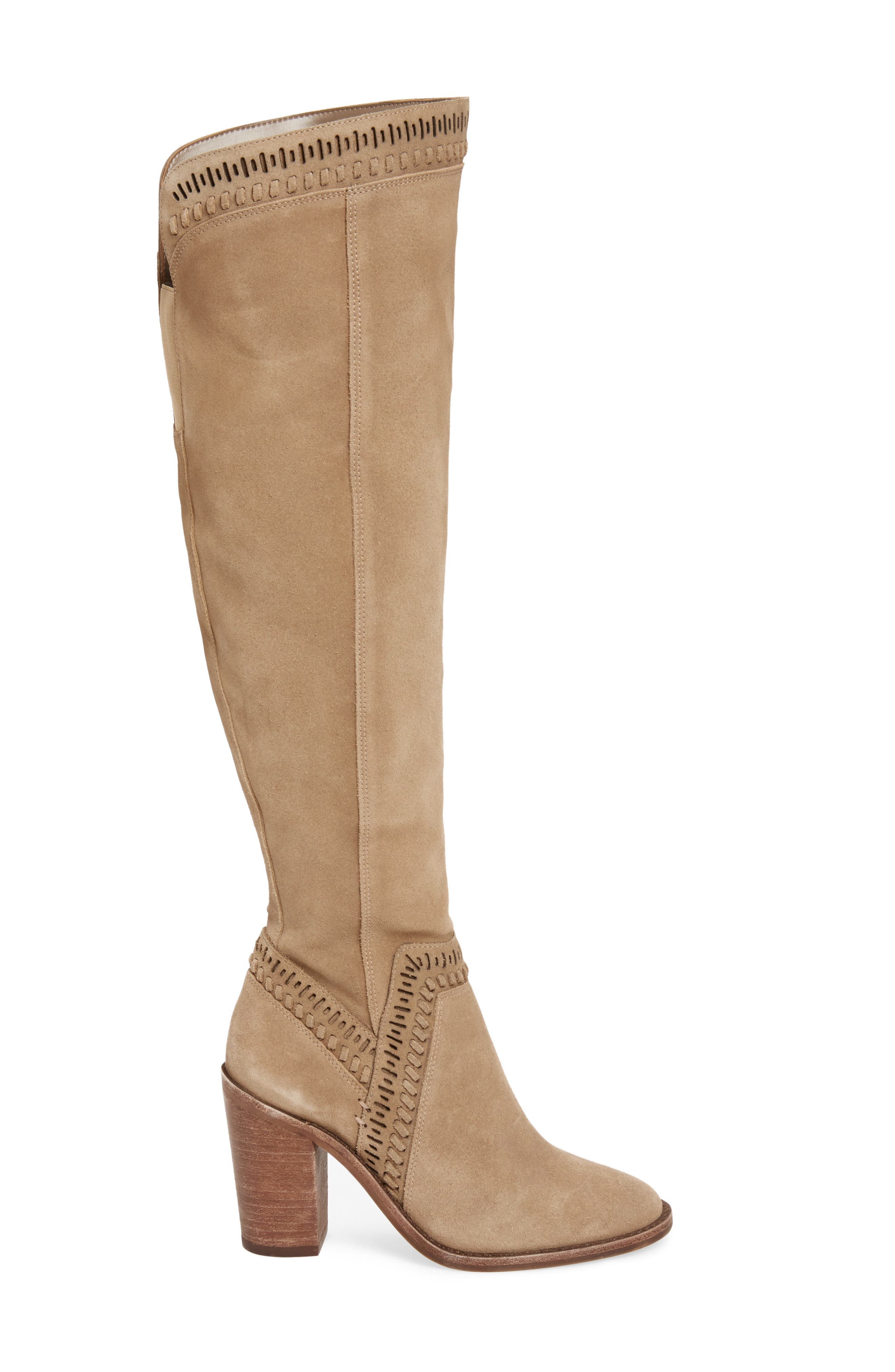 Madolee Over the Knee Boot, Alternate, color, HAVANO