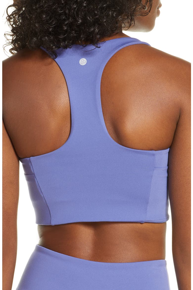 Studio Lite Longline Bra, Alternate, color, BLUE MARLIN