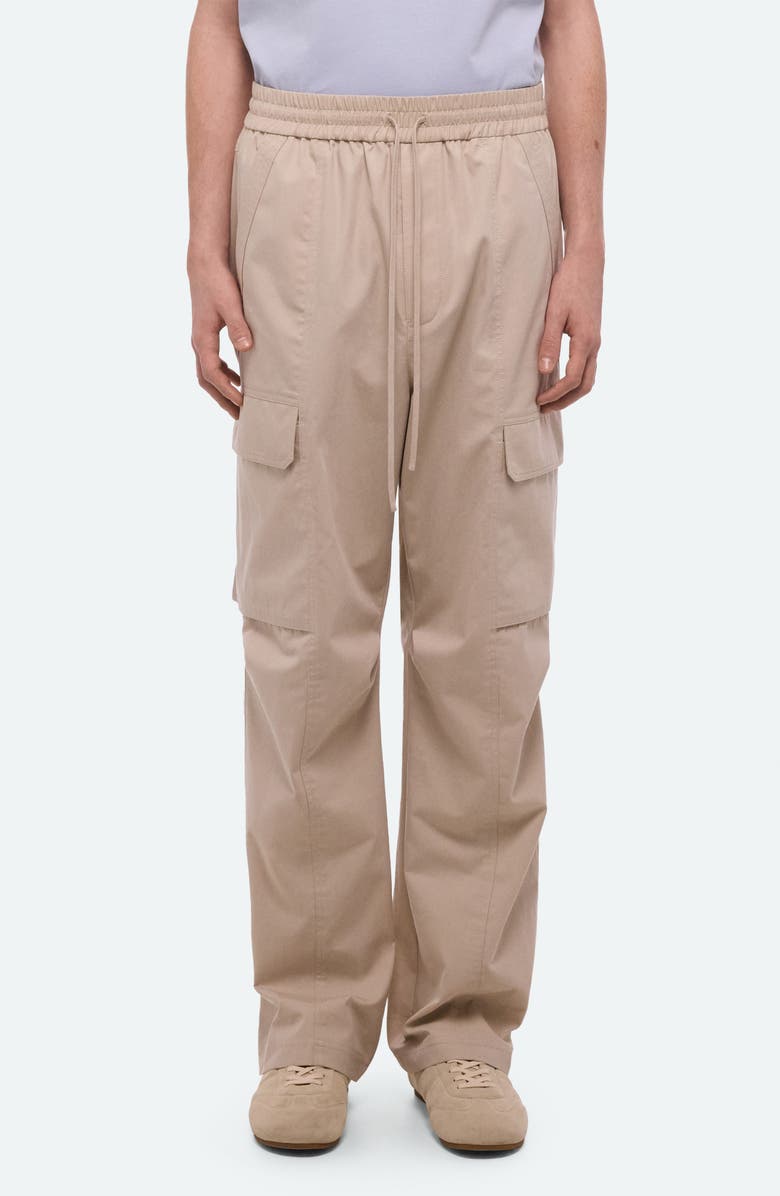 Helmut Lang Pull-On Utility Pants, Main, color, Stone