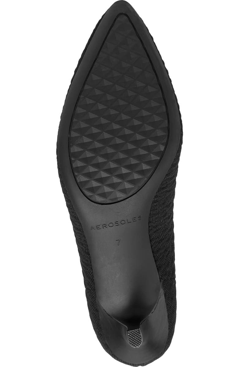 Aerosoles Editta Pointed Toe Bootie, Alternate, color, Black