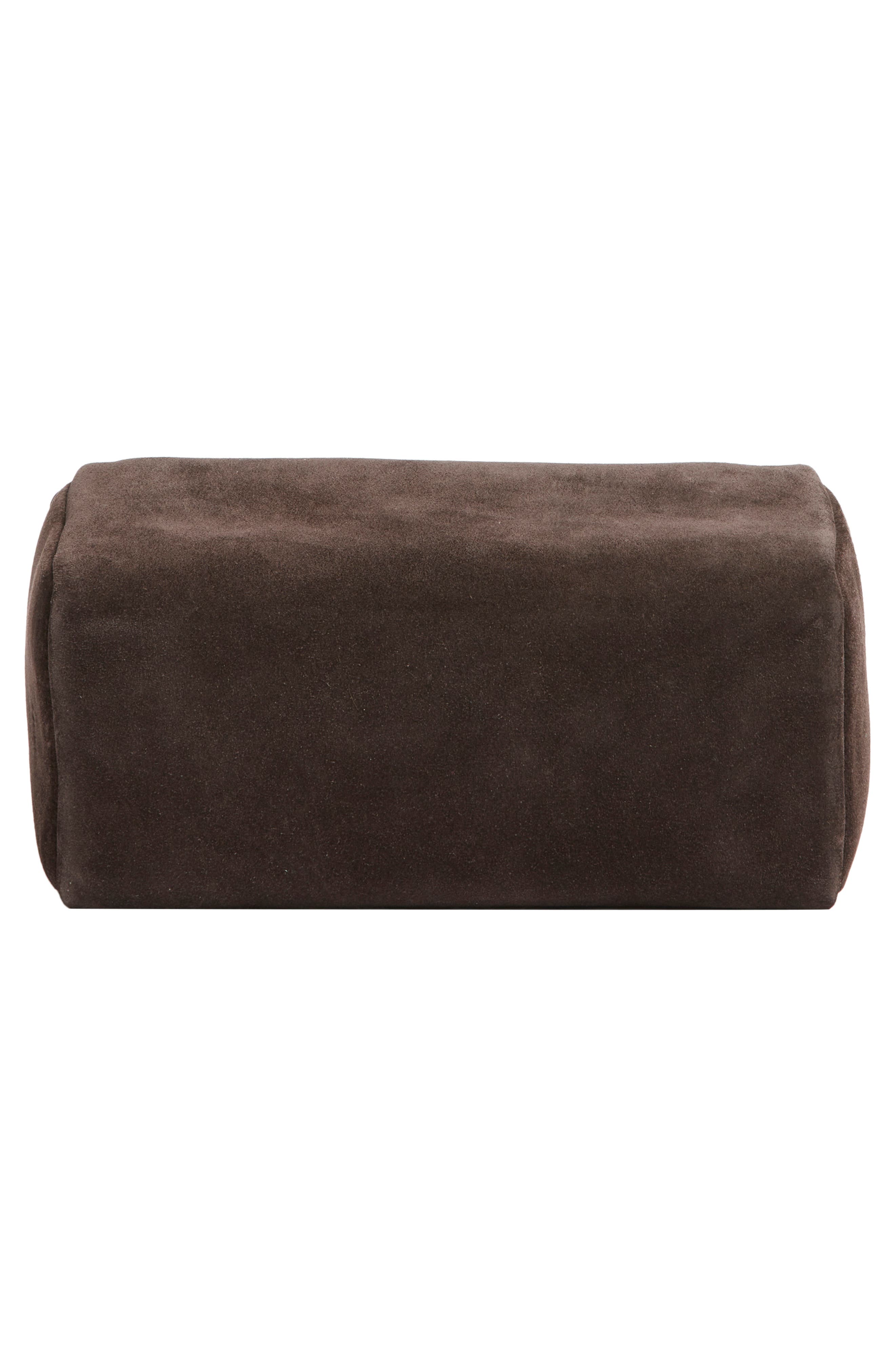 Josie Suede Top Handle Bag, Alternate, color, CACAO