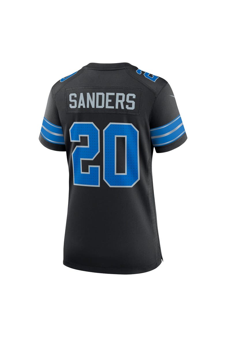 Women's Nike Barry Sanders Black Detroit Lions 2nd Alternate Retired Player Game Jersey, Alternate, color, Black