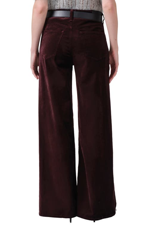 Citizen Of Humanity Citizens Of Humanity Loli Mid Rise Baggy Velvet Jeans