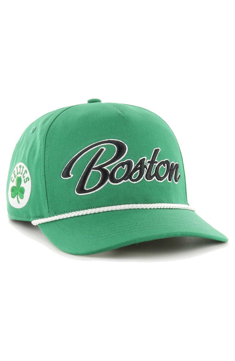 '47 Men's '47 Kelly Green Boston Celtics Overhand Logo Hitch Adjustable Hat, Main, color,