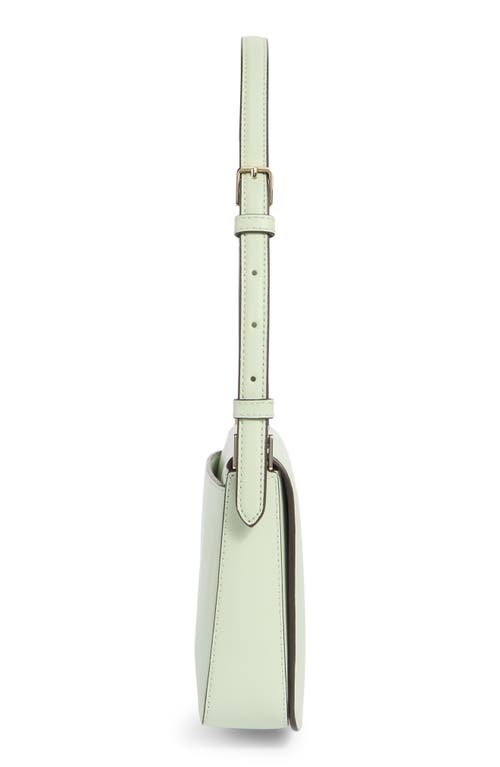 Kate Spade New York Staci Saffiano Leather Shoulder Bag In Green