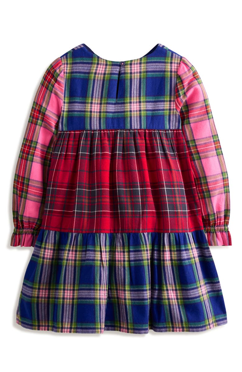 Mini Boden Kids' Betsy Tiered Cotton Dress, Alternate, color,