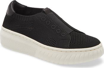 sofft payton knit platform sneaker
