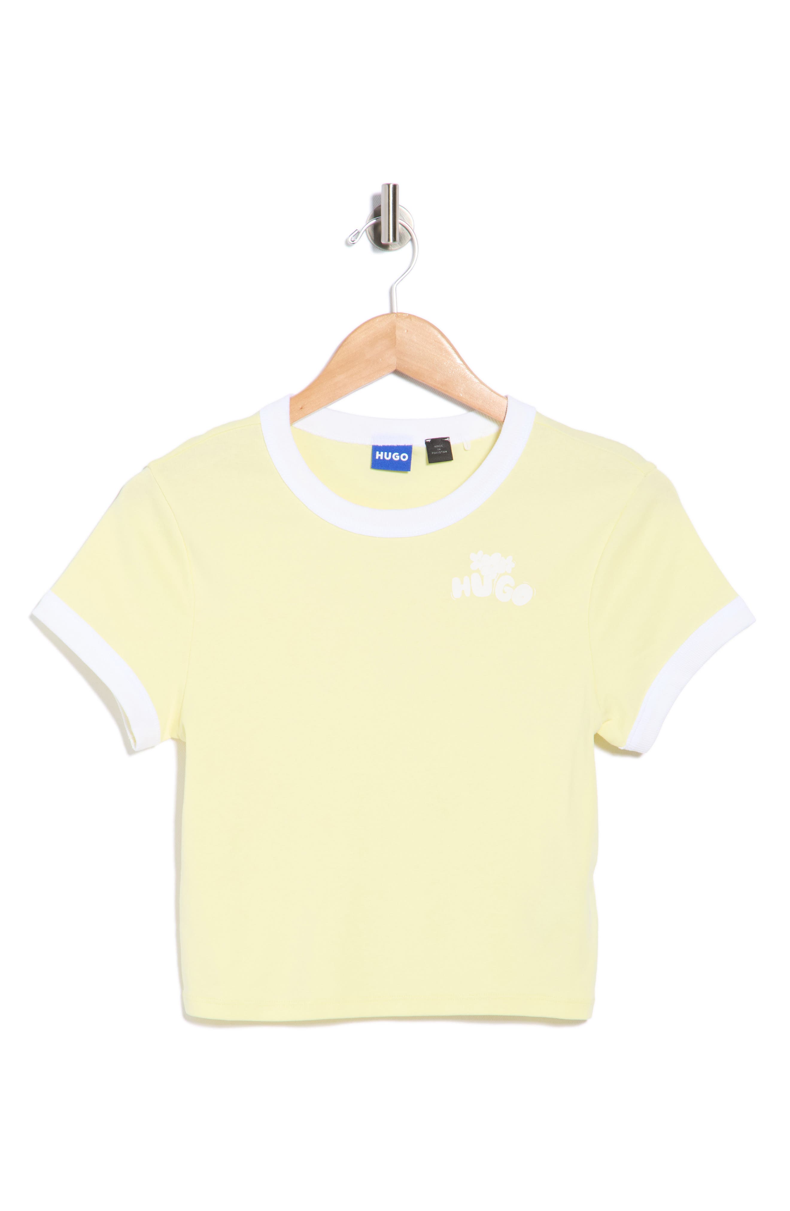 BOSS Dalia Cropped Cotton T-Shirt