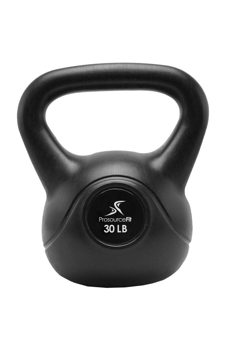 ProsourceFit Vinyl Kettlebell, Main, color, 30 Lb