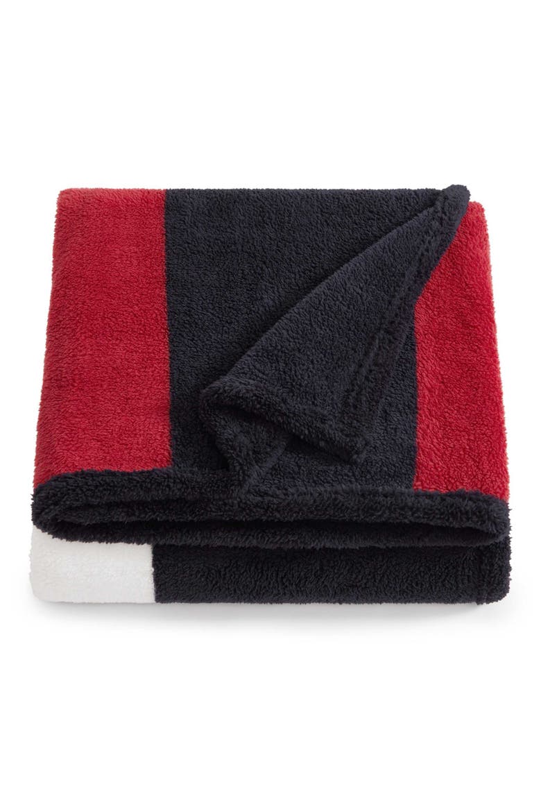 Iconic Flag THrow, Main, color, NAVY BLUE/ RED/ WHITE