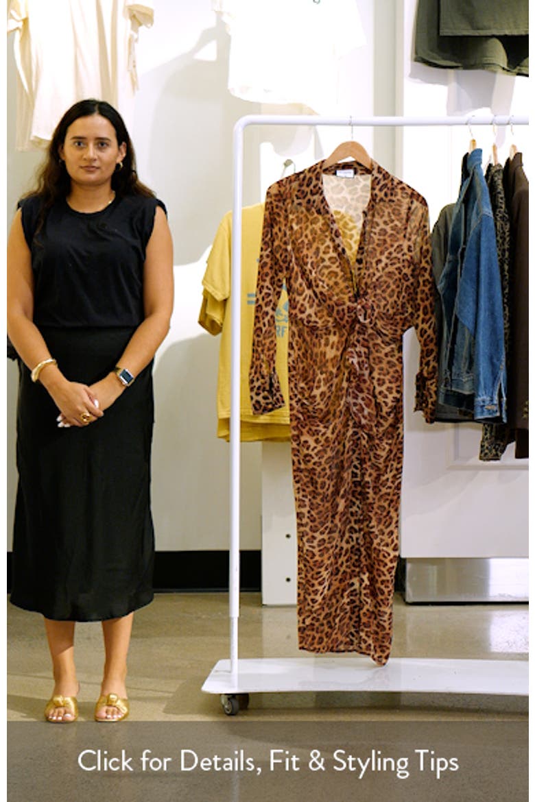 Calista Long Sleeve Shirtdress video