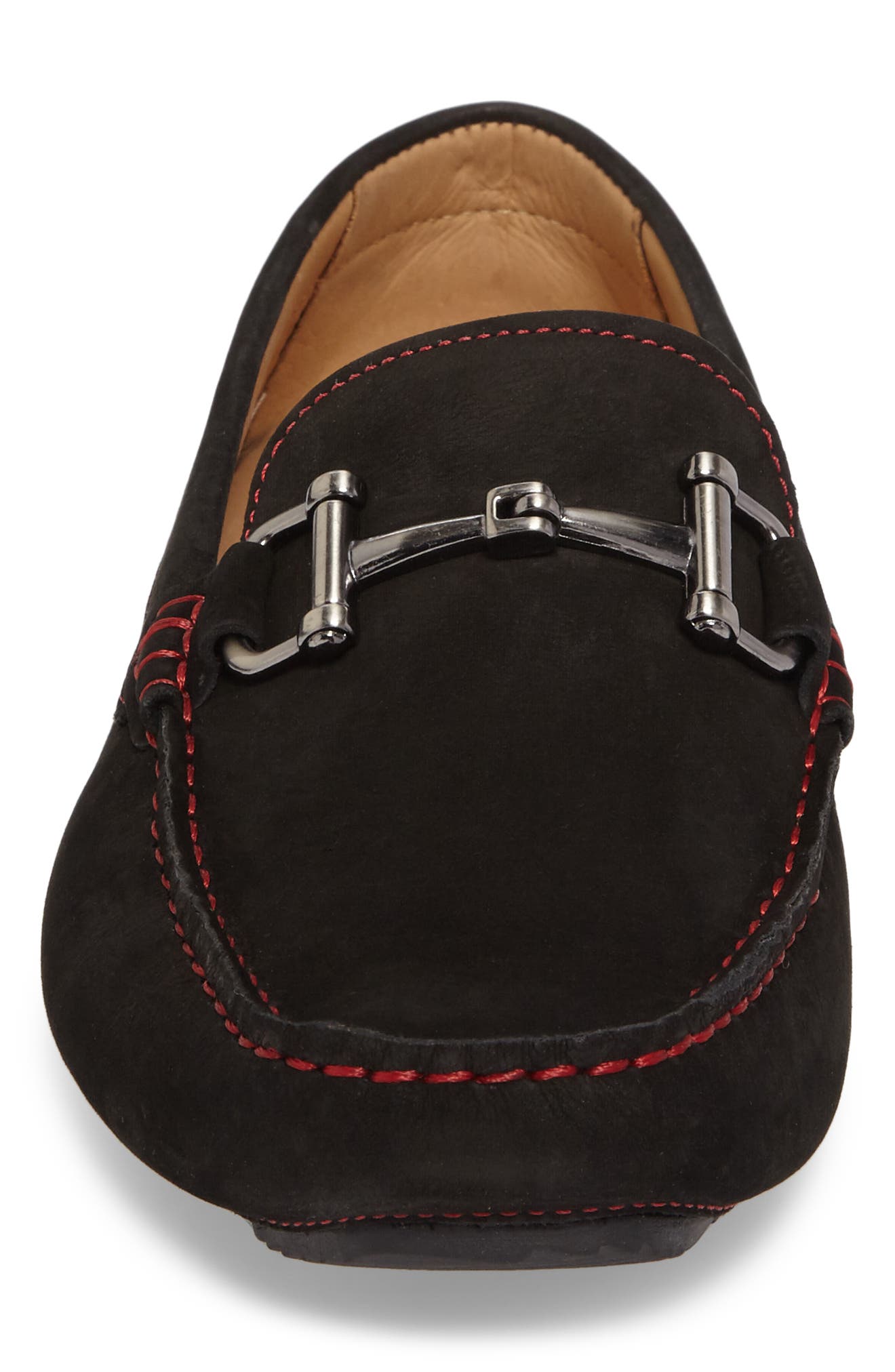 Marco Driving Shoe, Alternate, color, BLACK NUBUCK