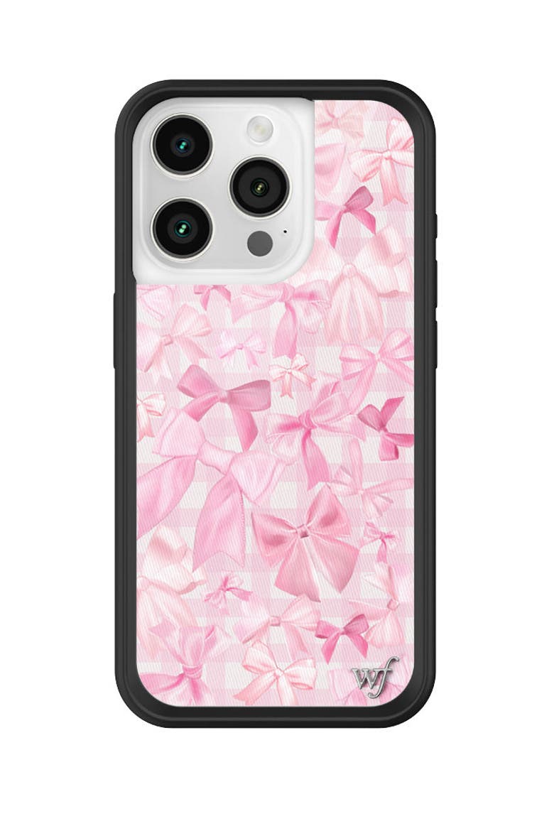 Bow Beau iPhone Case, Main, color, Pink