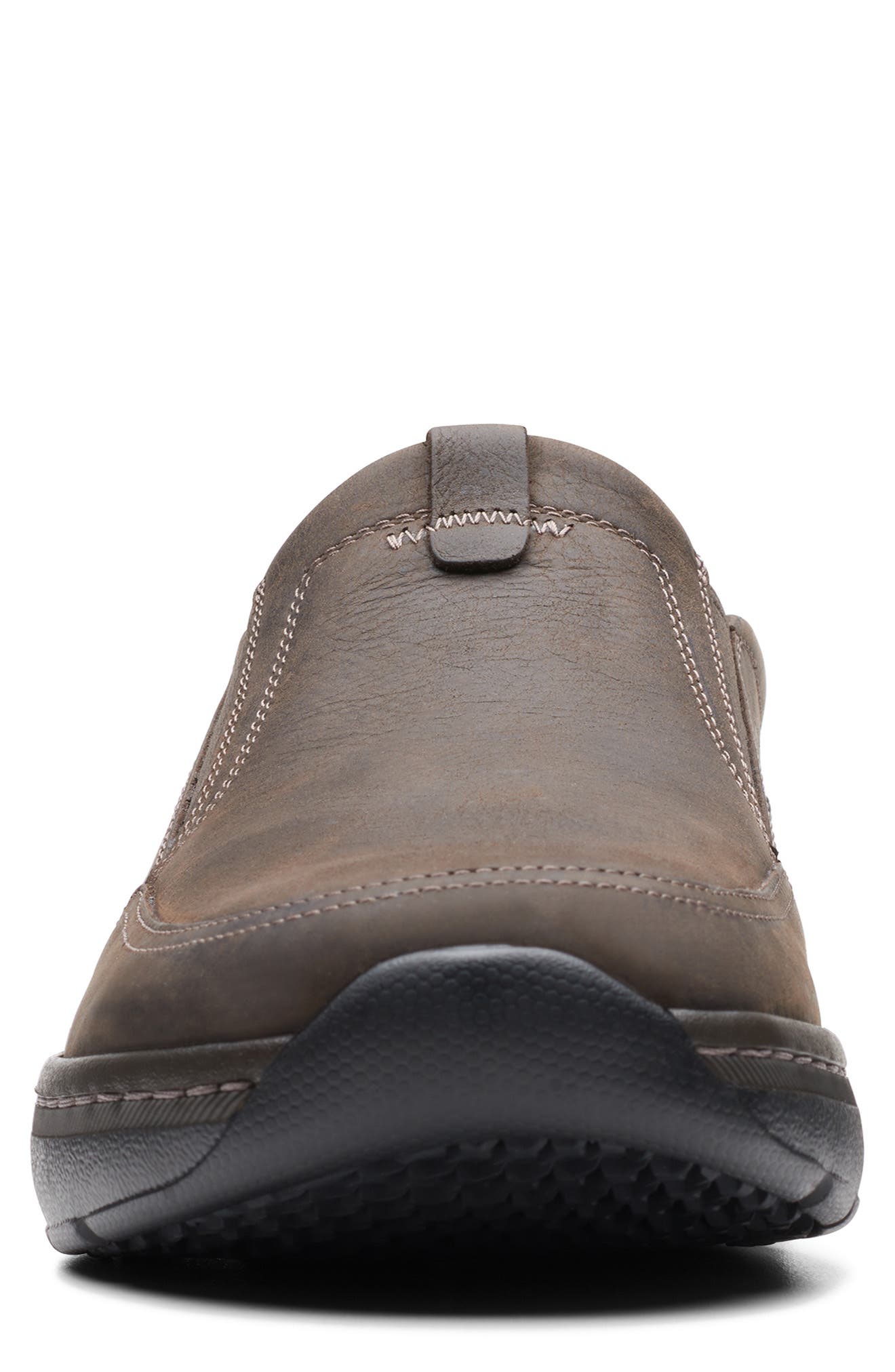 Clarks<sup>®</sup> Pro Step Slip Resistant Loafer, Alternate, color, Dark Brown Tumbled