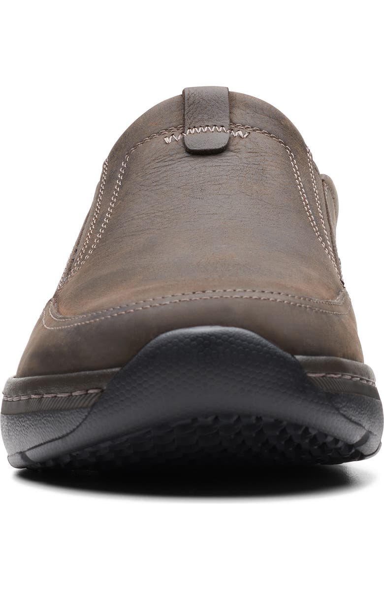 Clarks<sup>®</sup> Pro Step Slip Resistant Loafer, Alternate, color, Dark Brown Tumbled