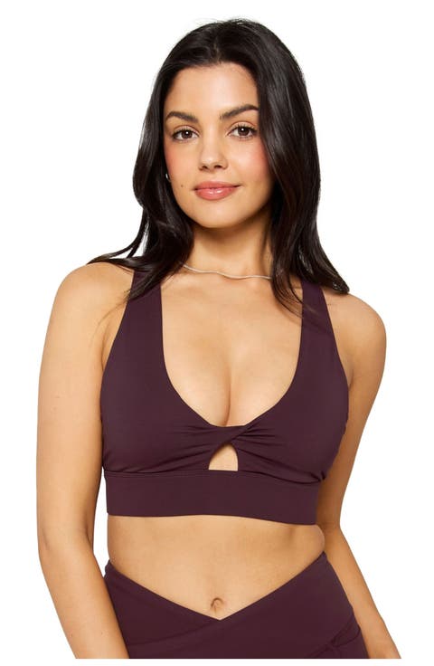Women
s Oasis Twist Medium Impact Sports Bra