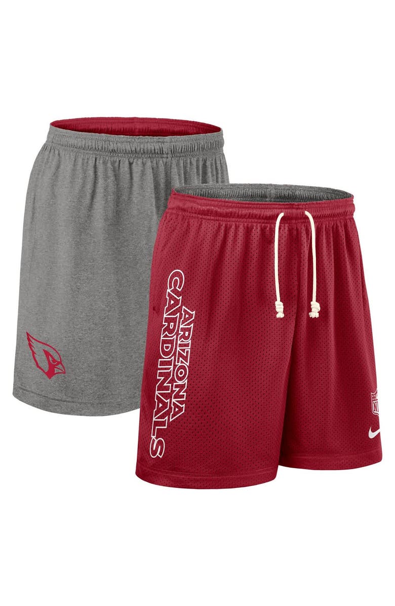 Nike Men's Nike Cardinal Arizona Cardinals Sideline Reversible Performance Shorts, Main, color, Cardinal