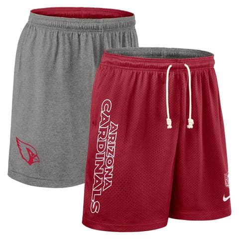 Men's Nike Cardinal Arizona Cardinals Sideline Reversible Performance Shorts