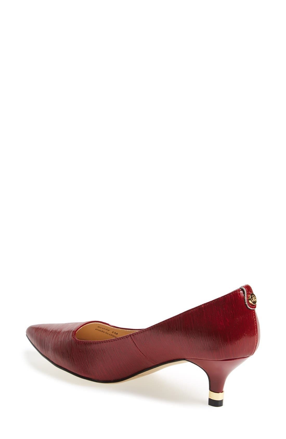 J. Reneé 'Braidy' Kitten Heel Pump, Alternate, color, 