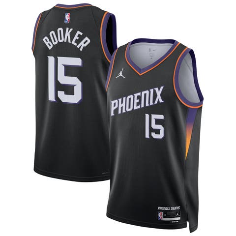 Unisex Jordan Brand Devin Booker Black Phoenix Suns Swingman Jersey - Statement Edition