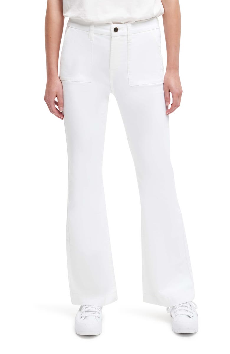 JEN7 by 7 For All Mankind High Waist Wide Leg Denim Trousers, Alternate, color,