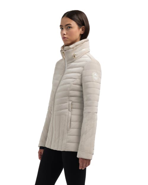 Pajar Aludra Channel Quilted Lightweight Puffer In Multi