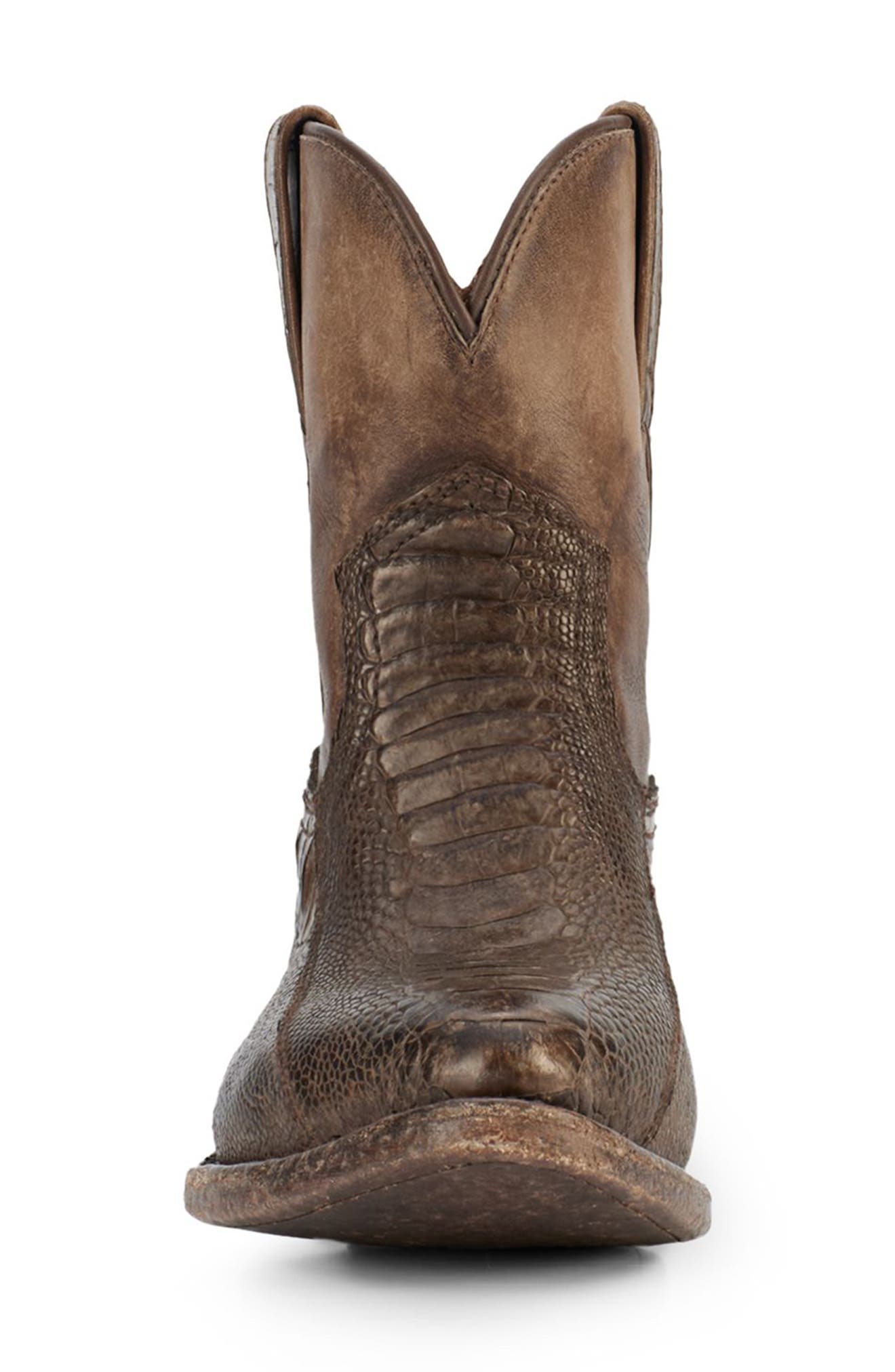 Billy Western Bootie, Alternate, color, TAUPE