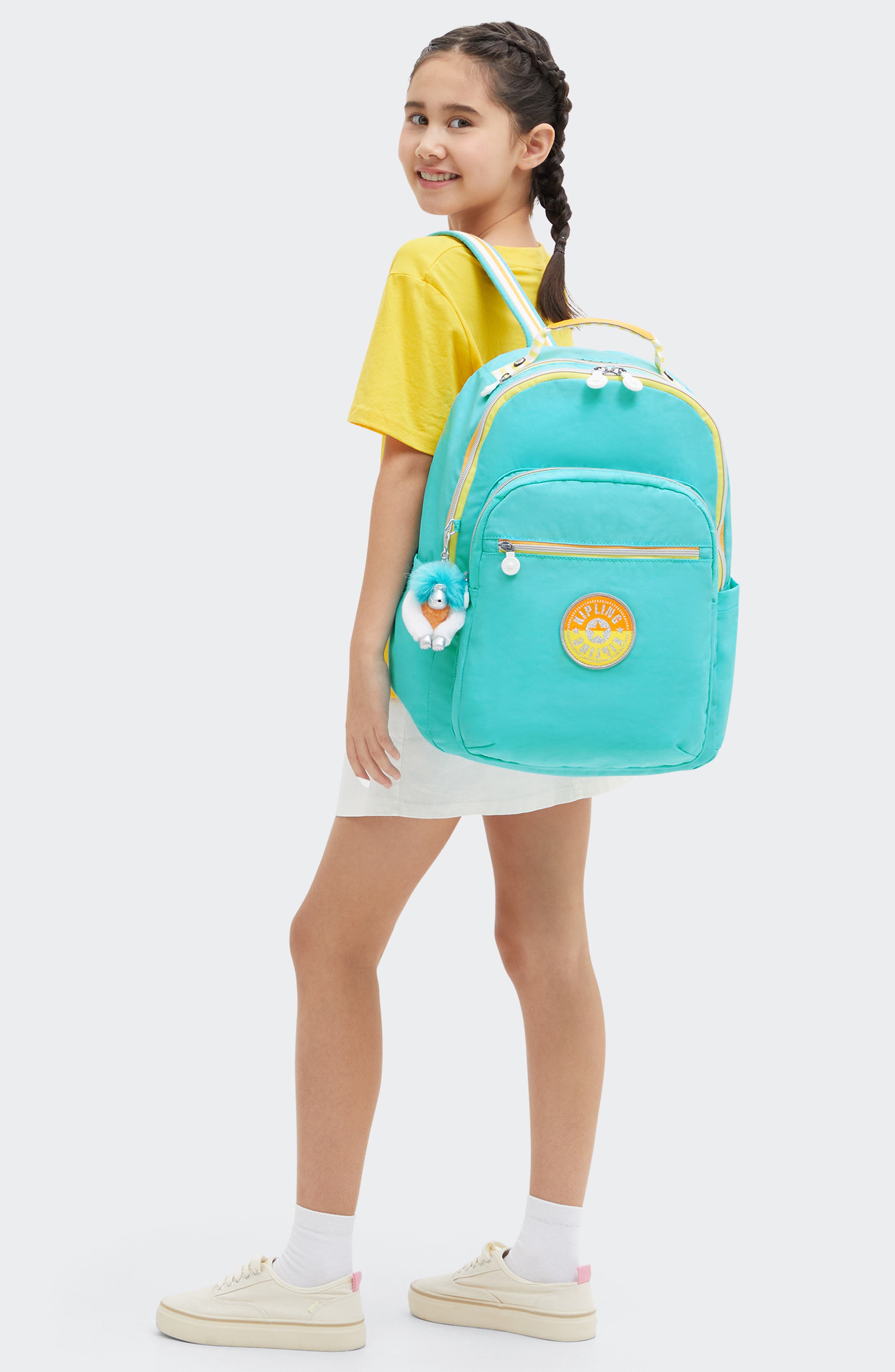 Kids' Seoul Backpack, Alternate, color, POPPY AQUA