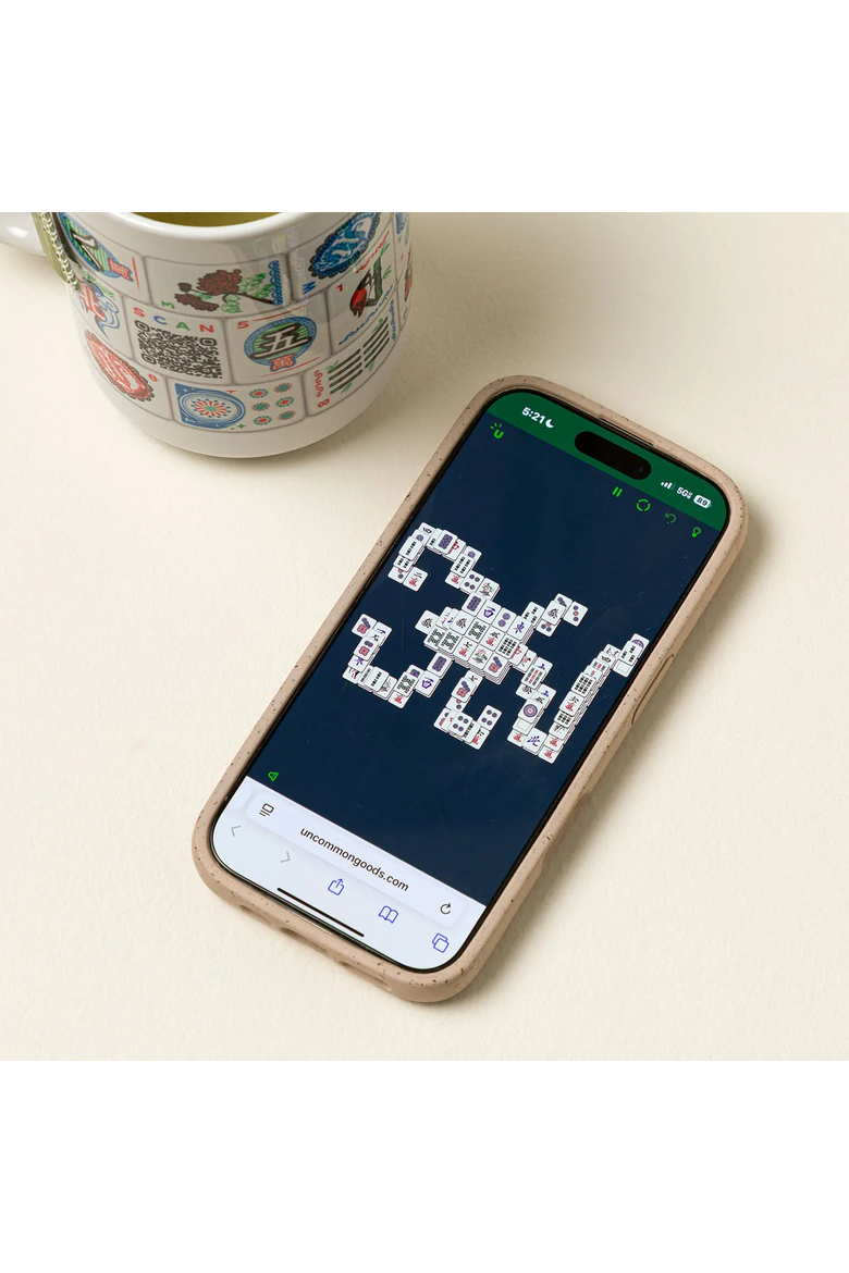 Daily Mahjong Game QR Mug, Main, color, Multi