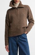 Barbour Lavensdale Wool Blend Half-Zip Sweater