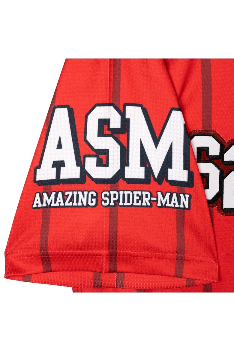 Spider-Man Athletic Mesh Jersey, Alternate, color, Spider Man Classic Red