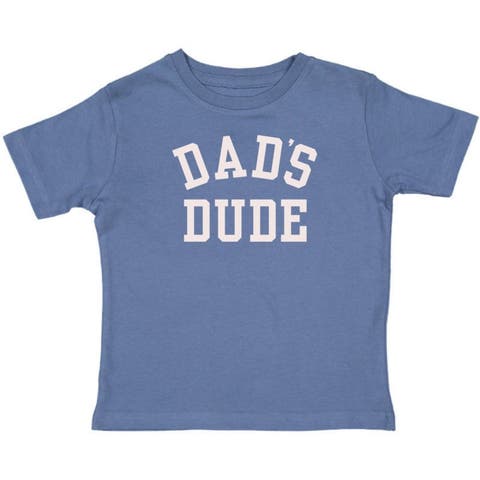 Dad's Dude Short Sleeve T-Shirt (Baby, Toddler, Little Kid & Big Kid)