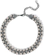 Nadri Imitation Pearl Retro Choker