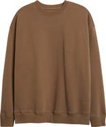 BP. Oversize Fleece Crewneck Sweatshirt