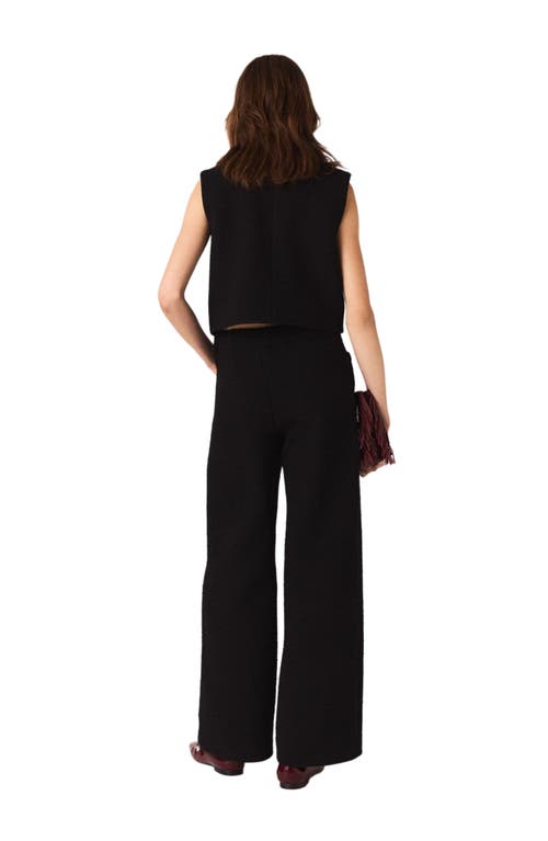 Maje Tweed Trousers In Multi