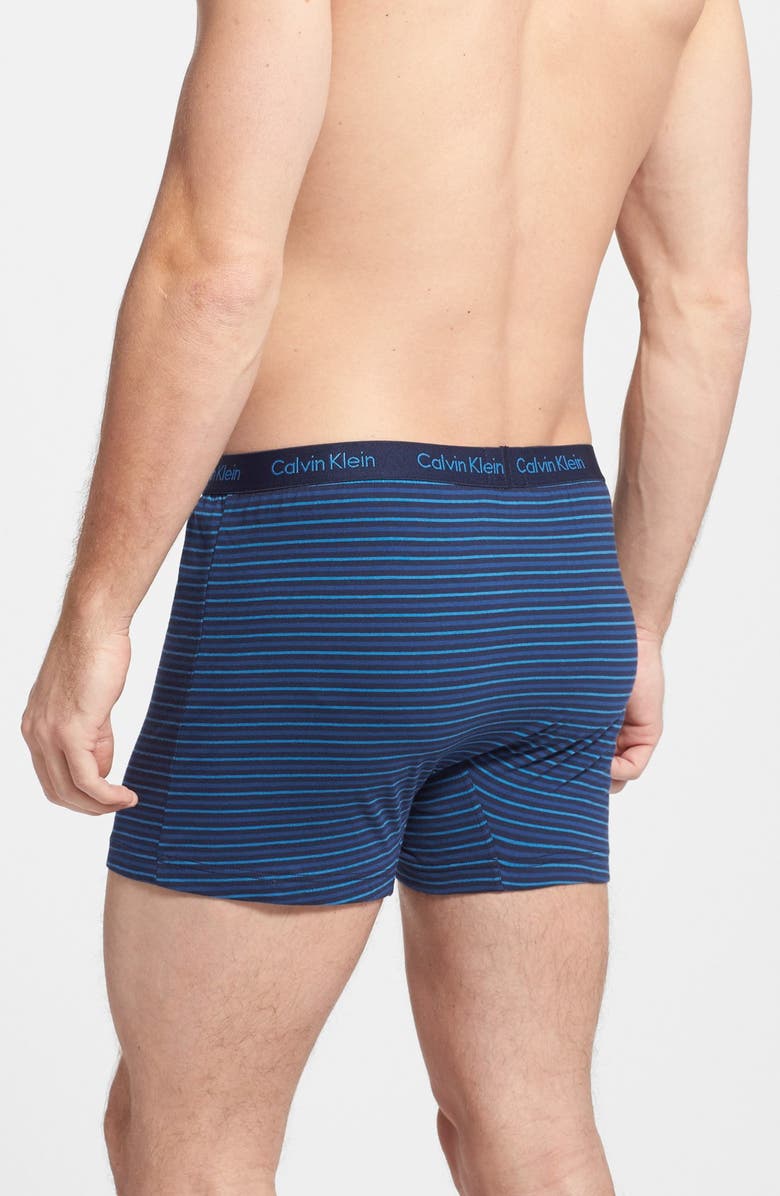 Calvin Klein 'U1029' Slim Fit Stripe Boxer Shorts, Alternate, color, 