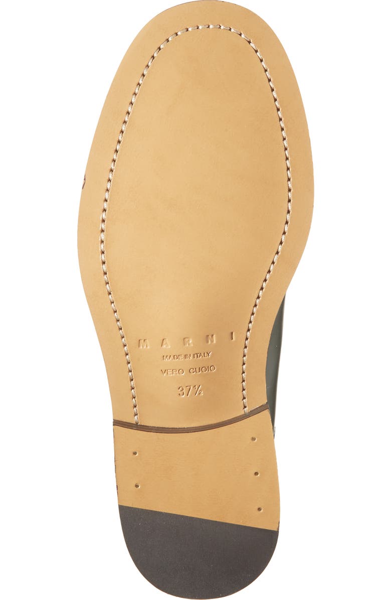 Marni Sabot Double Buckle Mule, Alternate, color, Green