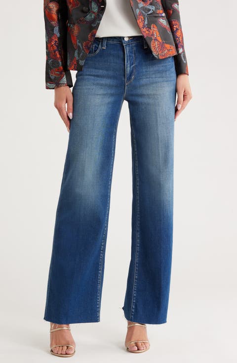 Scottie High Waist Wide Leg Jeans