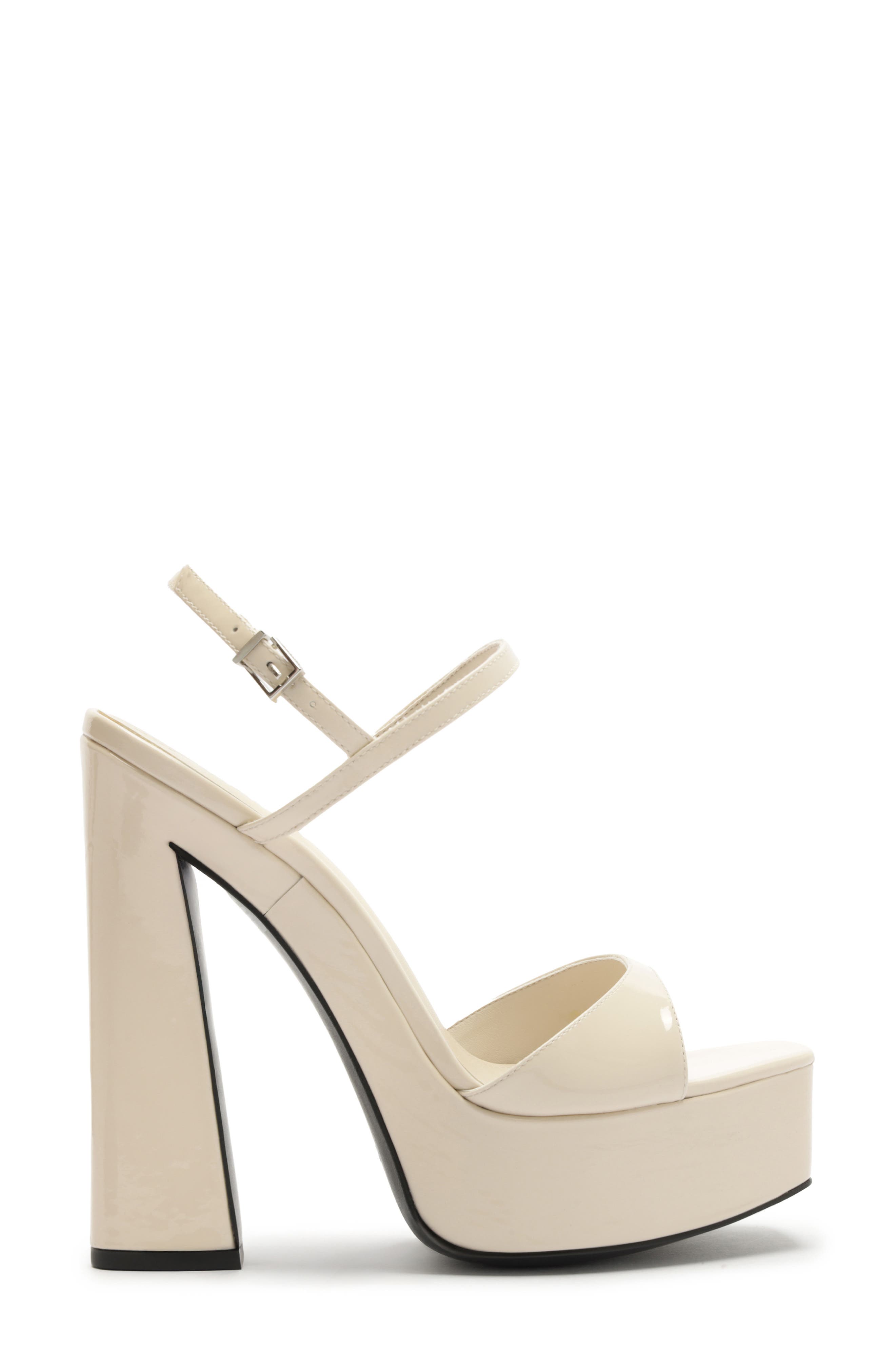 Arlene Platform Sandal, Alternate, color, SUGAR WHITE