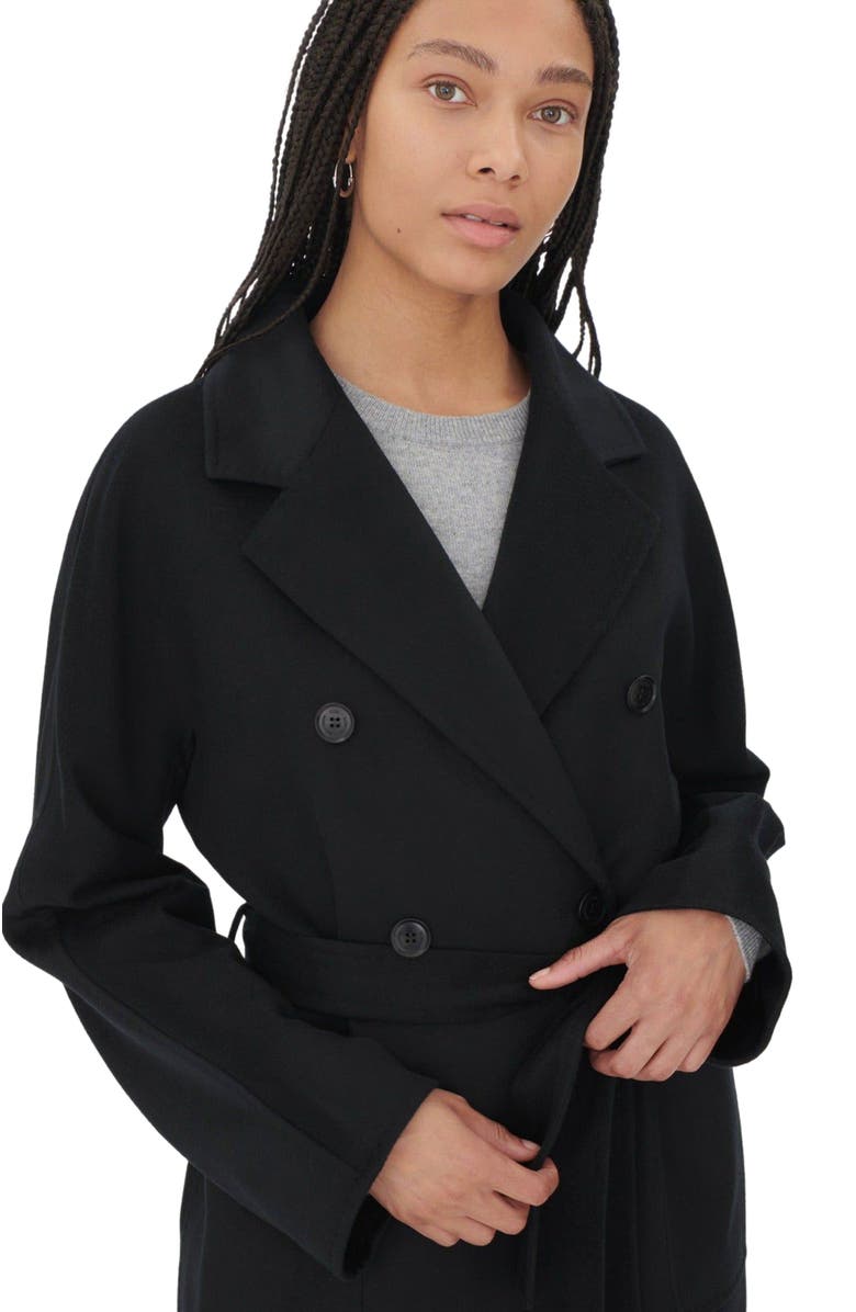 GOBI Mongolian Cashmere Double Breasted Long Coat, Alternate, color, 