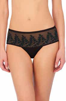 Natori Frame Embroidered Tulle Briefs