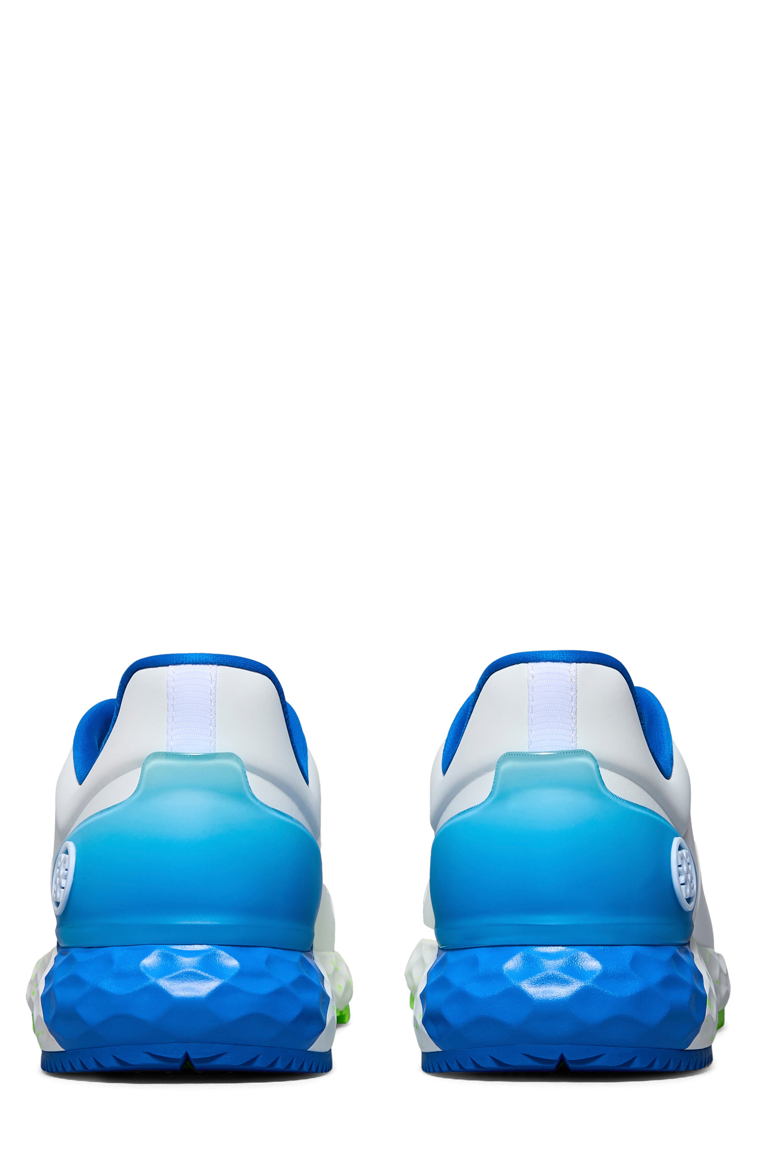 G/FORE MG4+ Stippled Waterproof Golf Shoe, Alternate, color, Snow / Acid Lime