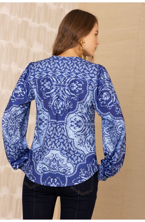 Hale Bob Addyson Jersey Top In Blue