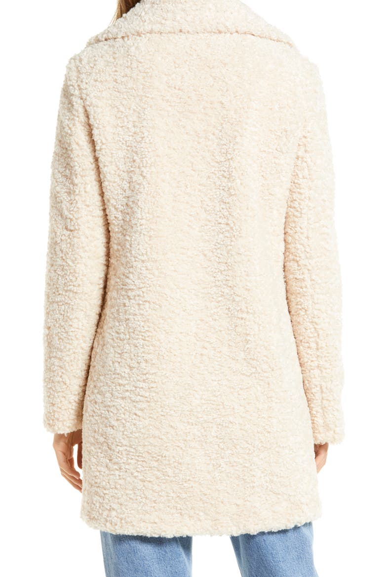 Faux Shearling Jacket, Alternate, color, IVORY