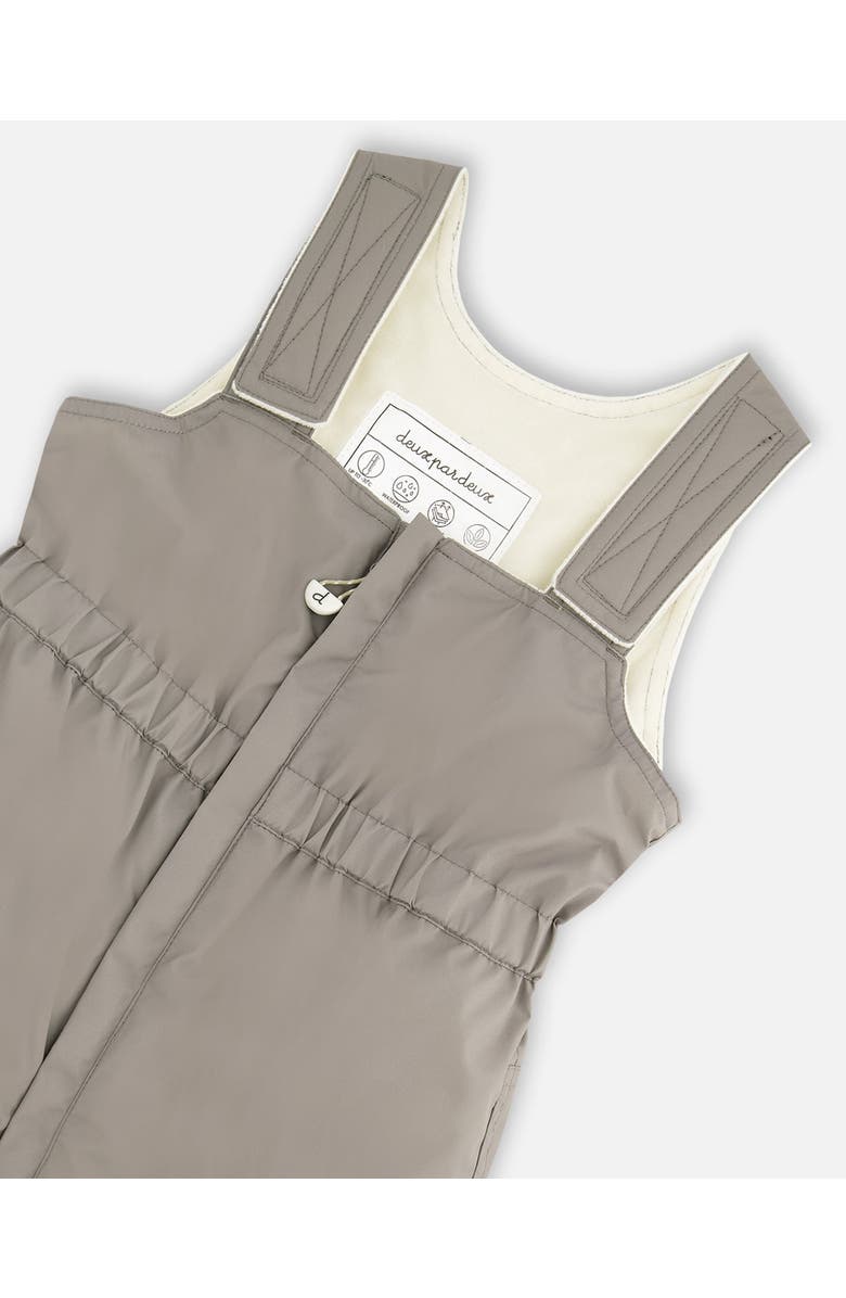 Deux par Deux Two-Piece Snug Snowsuit, Alternate, color, Gray